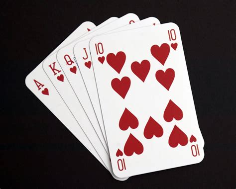 what is a royal flush in 3 card poker